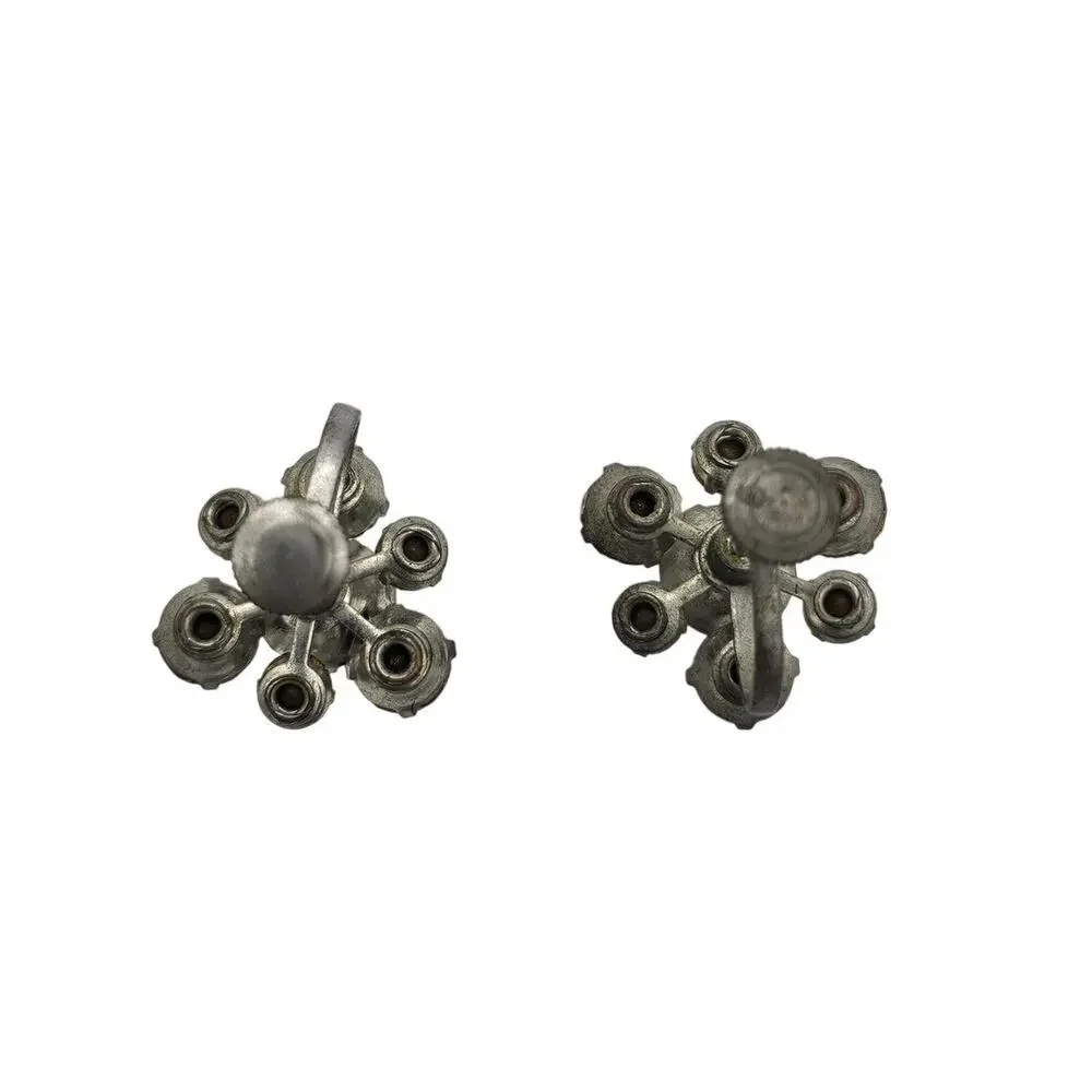 3 pairs VTG Rhinestone Earrings Including Coro - Picture 15 of 16